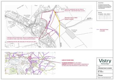  - Temporary Closure of: Footpath 4 (Part) and Footpath 5 (Part), Lyneham and Bradenstoke (04.03.2024)